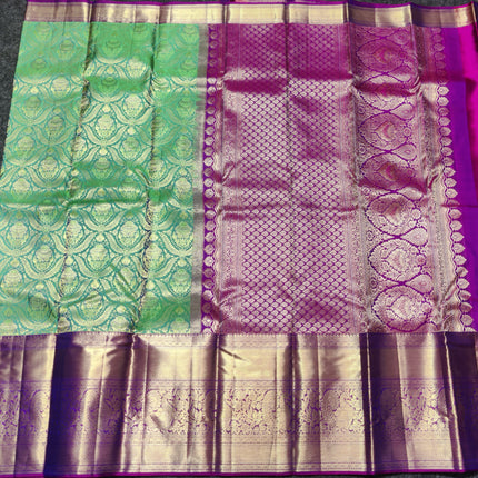 Kanchi pure Bridal wear saree @30% Off - KMP16