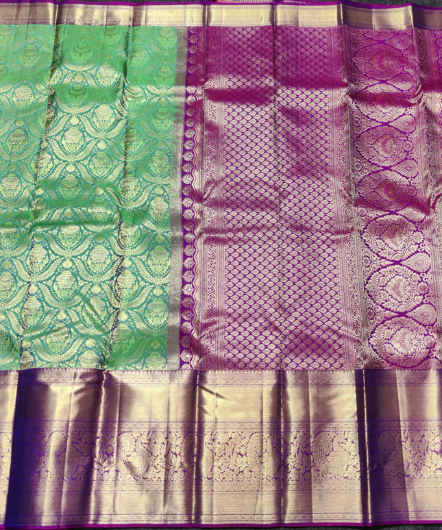 Kanchi pure Bridal wear saree @30% Off - KMP16