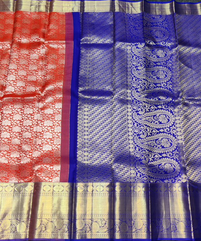 Kanchi Pattu Weeding Sarees @50% Off - KMP1907