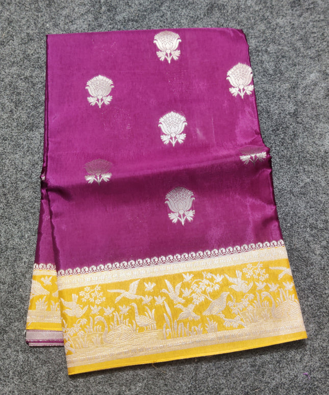 Mashru Silk Saree- MS03