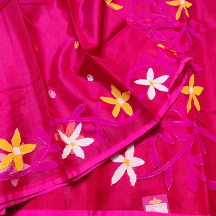 Jamdani handloom pure silk - JM01