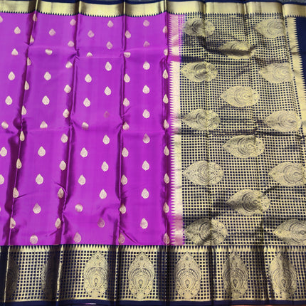 Kanchi pure soft silk Saree - KMP1199