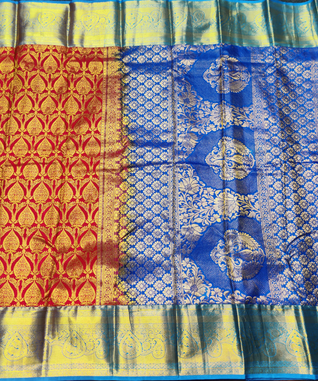 Kanchi Pattu Half Fine Brocade - SP17