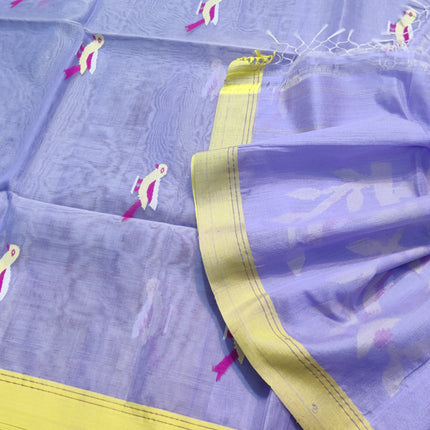 Jamdani handloom pure silk - JM05