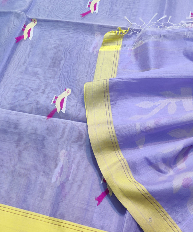 Jamdani handloom pure silk - JM05