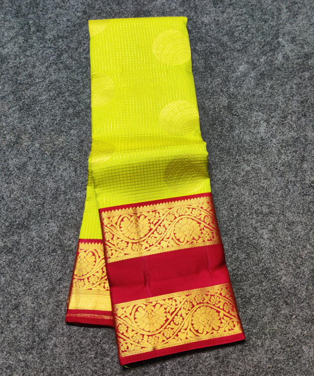 Kanchi Kuttu Vintage Handloom Pattu Saree - KMP3038