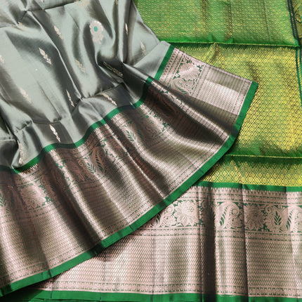 Meenakari kanchi lightweight pattu Saree - KMP3126