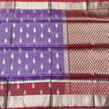 Lightweight pattu Scurt Border Saree - LWP07