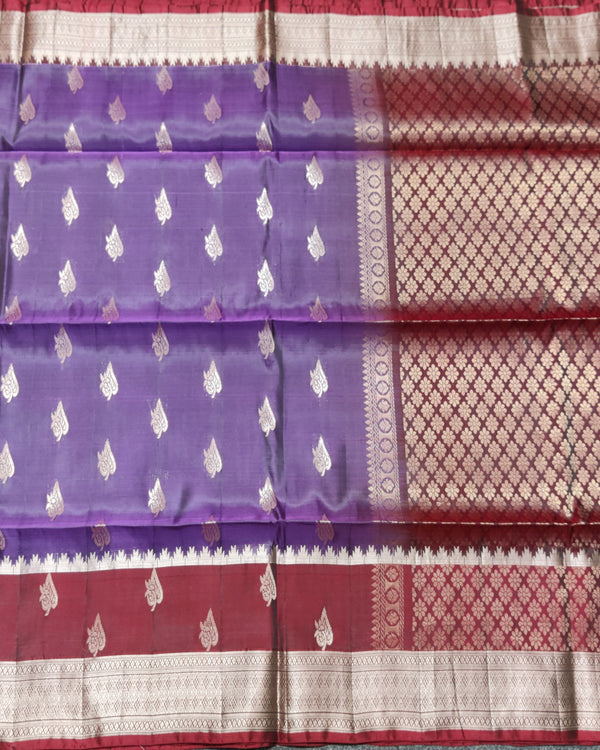 Lightweight pattu Scurt Border Saree - LWP07 alternate view