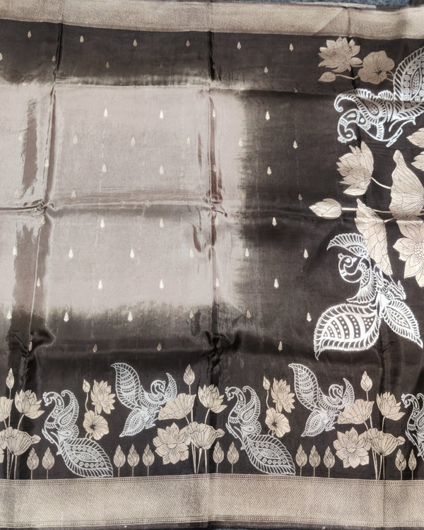 Satin Silk Saree- SA10 alternate view
