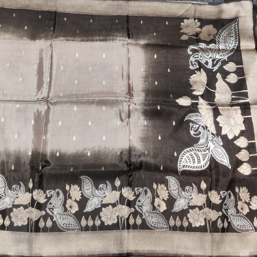 Satin Silk Saree- SA10