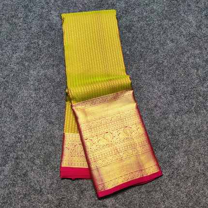 Kanchi Pure handloom Silk Saree - KMP2071
