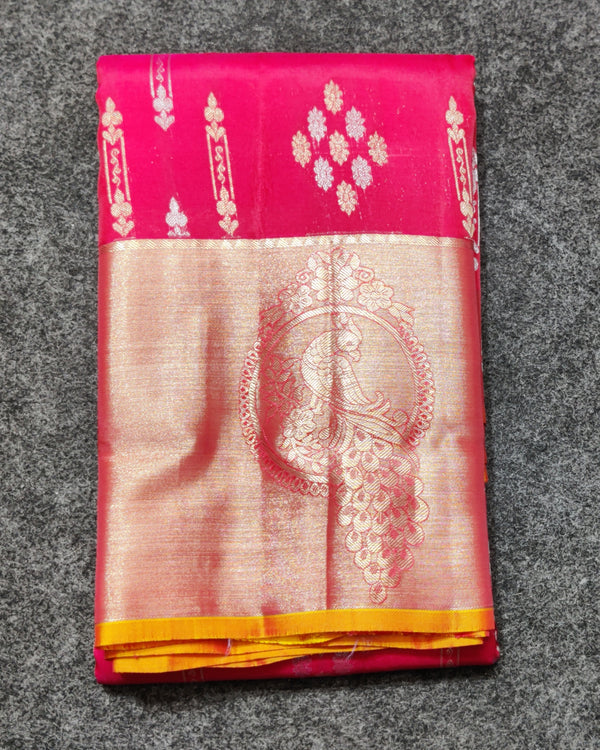 Lightweight pattu Scurt Border Saree - LWP408