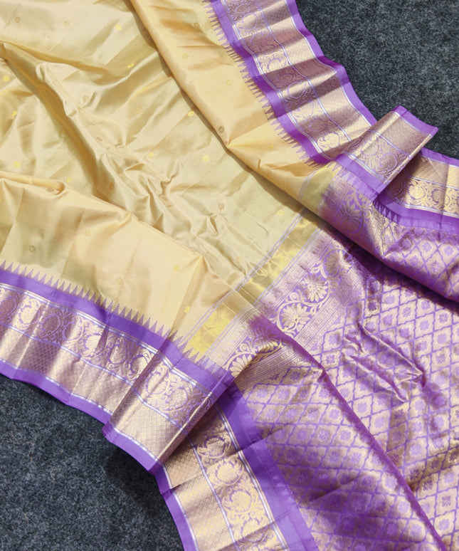Gadwal Handloom Pure silk saree - GPS150