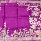 Crepe Banaras silk saree -BS08