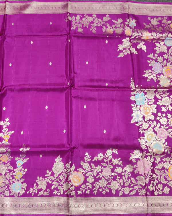 Crepe Banaras silk saree -BS08 alternate view