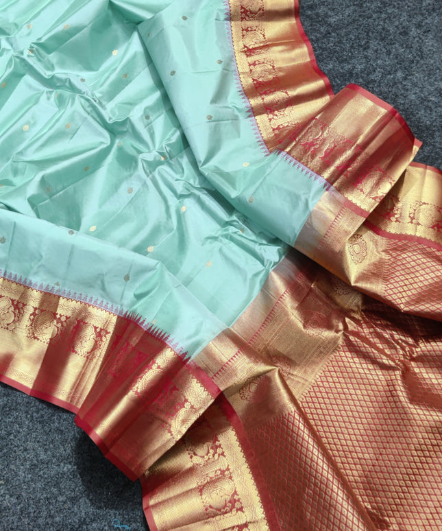 Gadwal Handloom Pure silk saree - GPS148