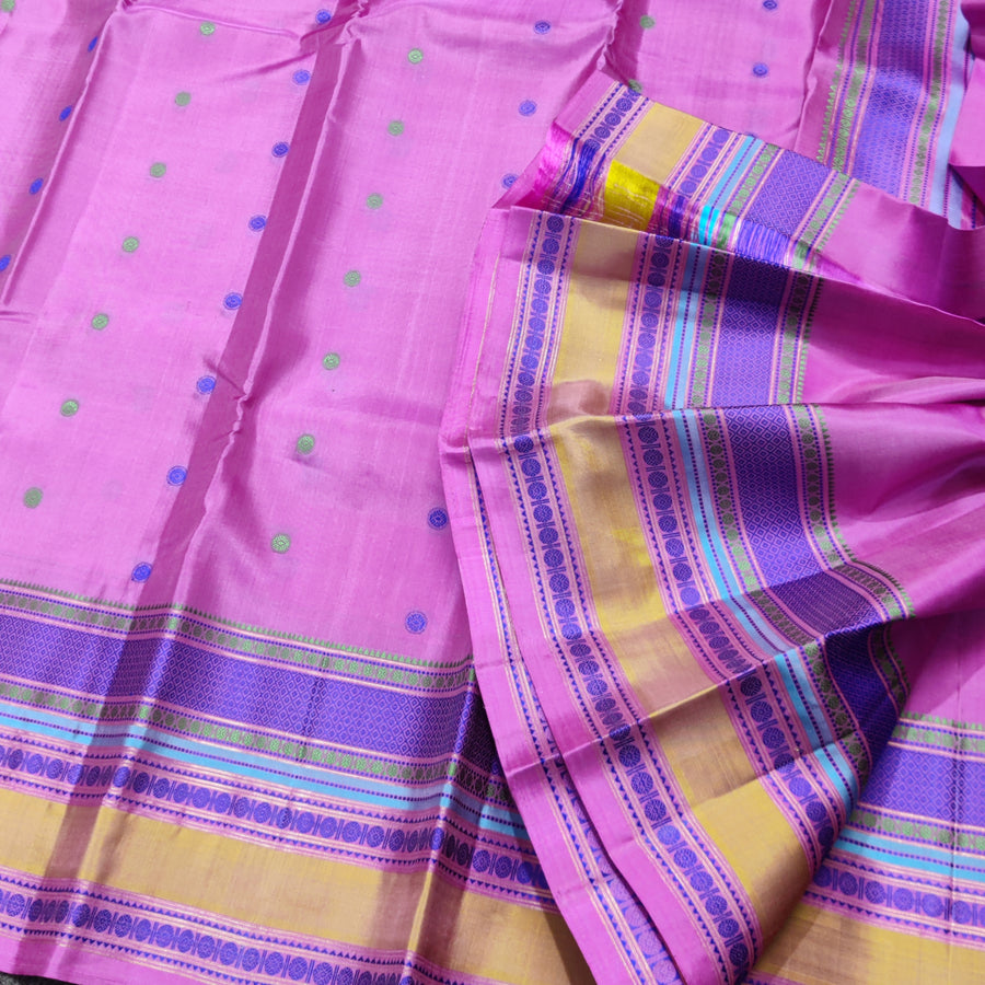 Kanjivaram Resham Silk Saree - KMP182