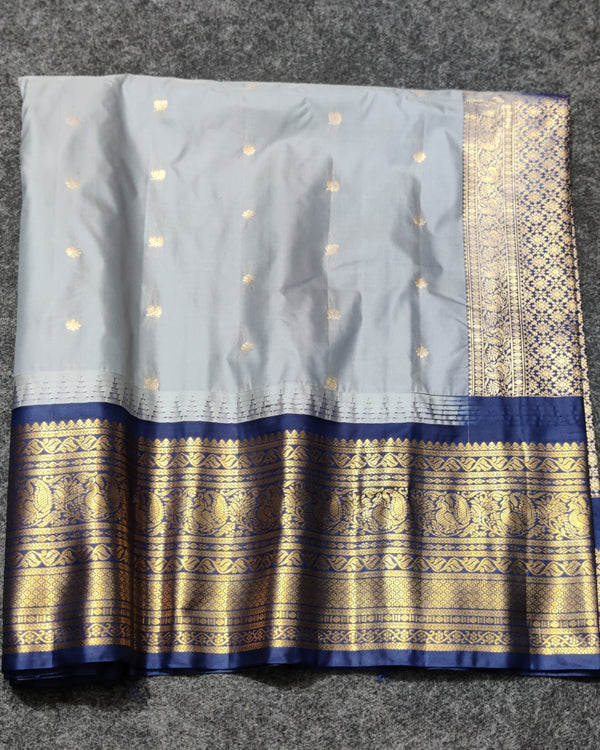 Gadwal Semi Silk Saree - GSM16 alternate view