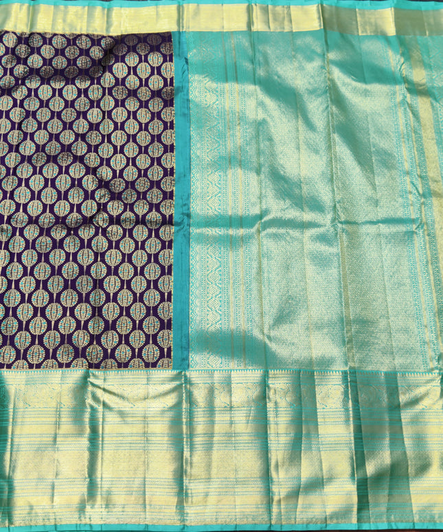 Kanchi Pure Handloom Bridal Wear Saree - KMP864