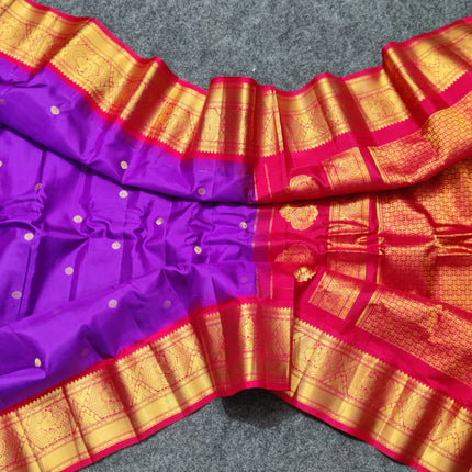 Gadwal Handloom Pure silk saree - GPS162