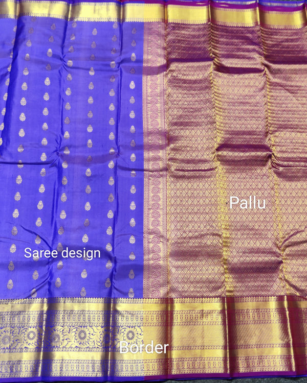 30%Off Kanchi pattu saree - KMP27 alternate view