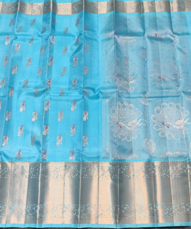 Kanchi pattu pure silk Saree - KMP1354