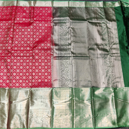 Kanchi pattu half fine bridal wear saree HF31