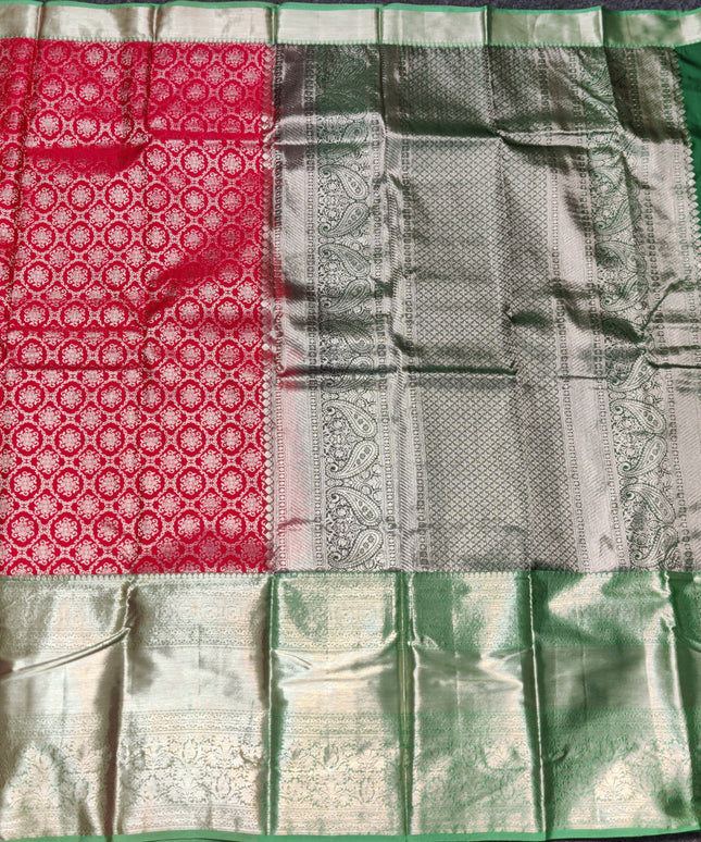 Kanchi pattu half fine bridal wear saree HF31