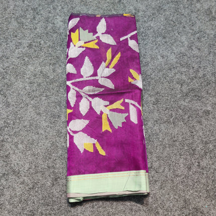 Jamdani handloom pure silk - JM10