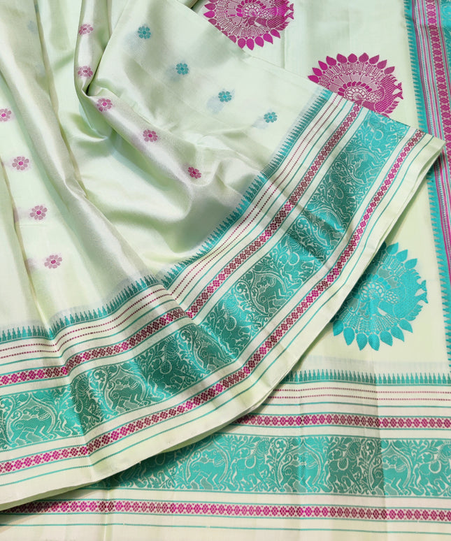 Kanjivaram Resham Silk Saree - KMP1532