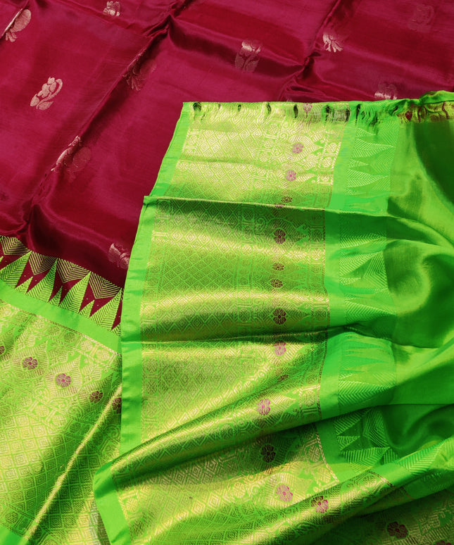 Kuppadam pattu saree - KP32