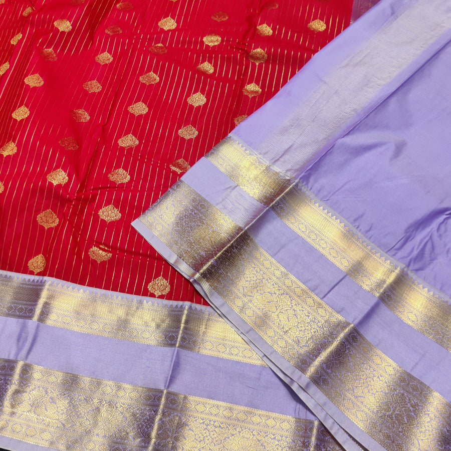 Kanchi semi vintage silk Saree -KS21