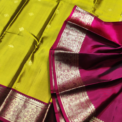 Kanchi pure soft silk Saree - KMP1196