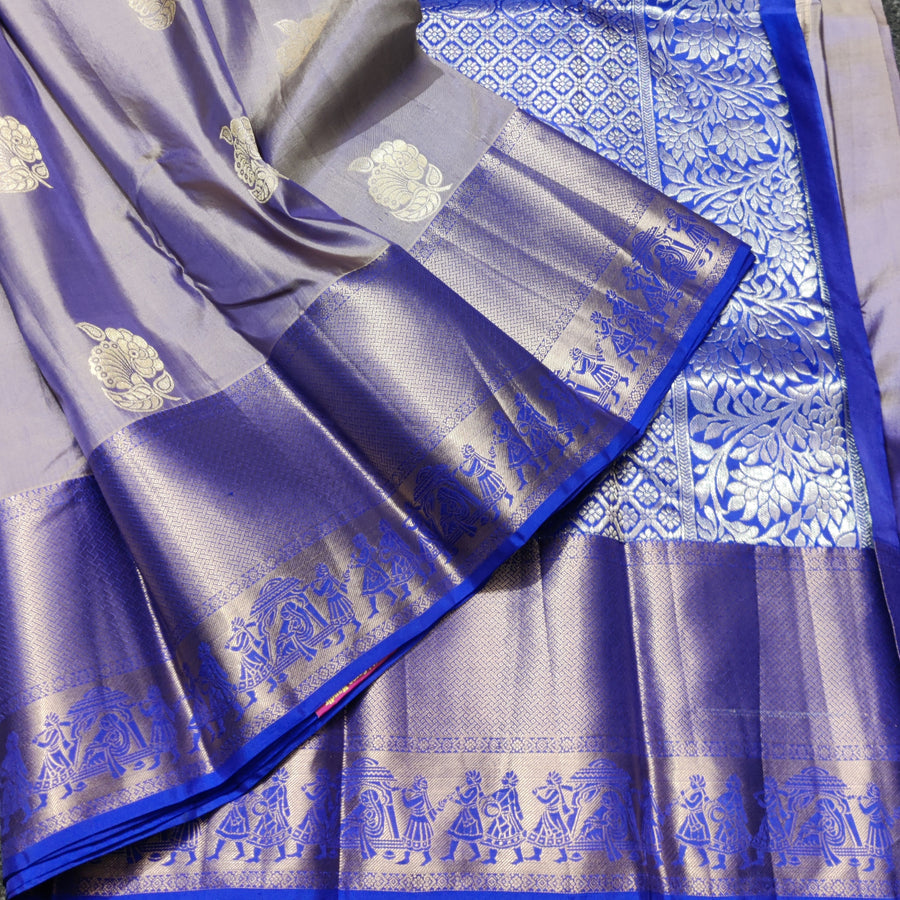 40%Off Kanchi pattu saree - KMP23