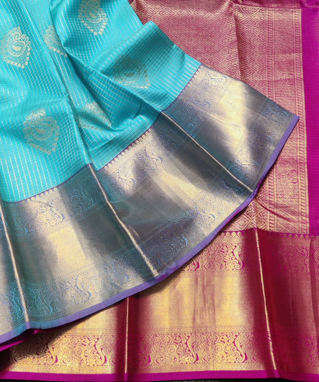 Kanchi Kuttu Handloom Pattu Saree - KMP3017