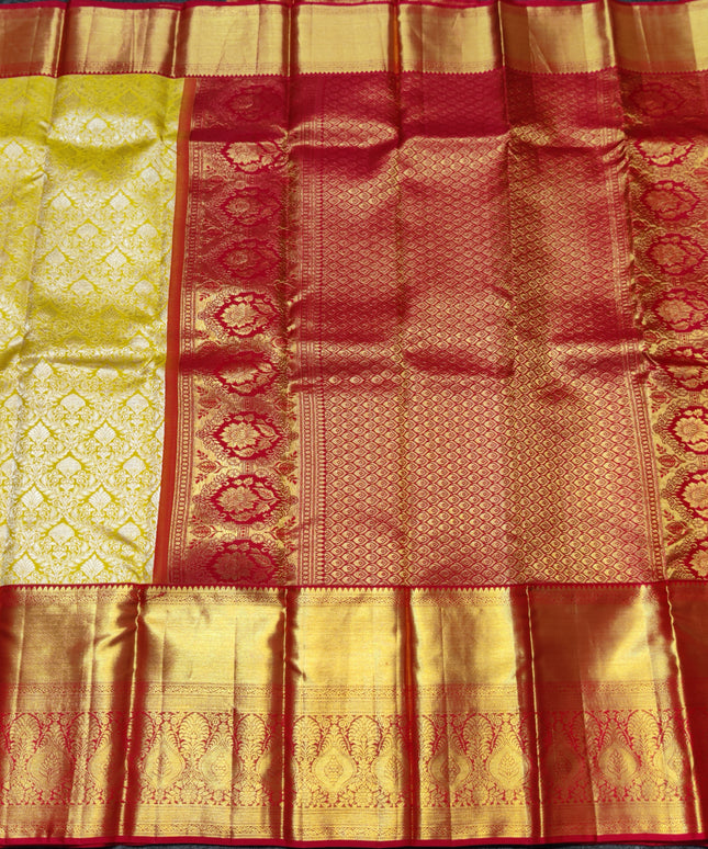 Kanchi pure bridal wear saree - KMP1330
