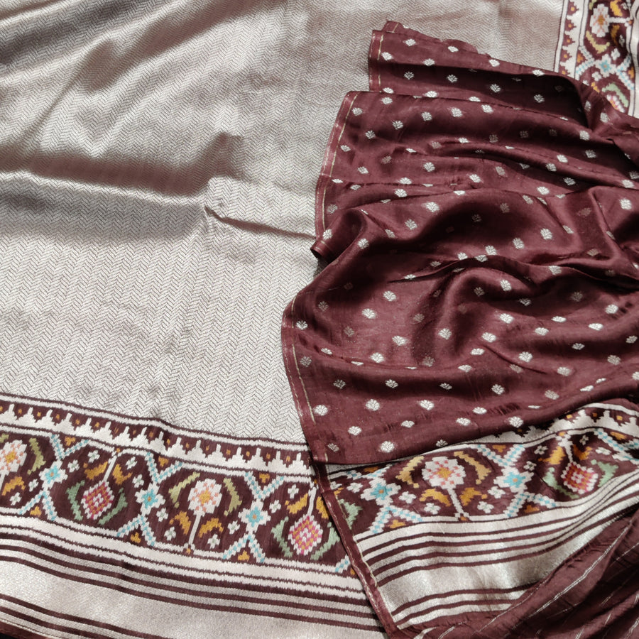 Banaras Tissue Patola silk saree - BRS31