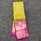 Kanchi pattu half fine bridal wear saree HF07
