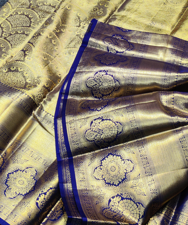 Kanchi Pattu Wedding Sarees @30% Off -KMP963