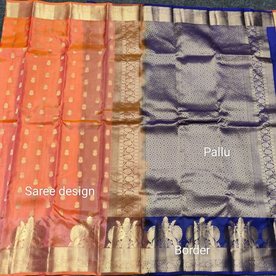 40% Off Kanchi Pure silk Saree - KMP370