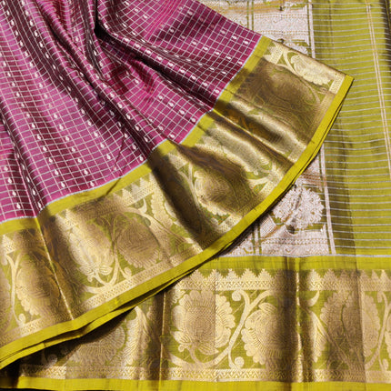 Kanchi Pure silk check - KMP2000