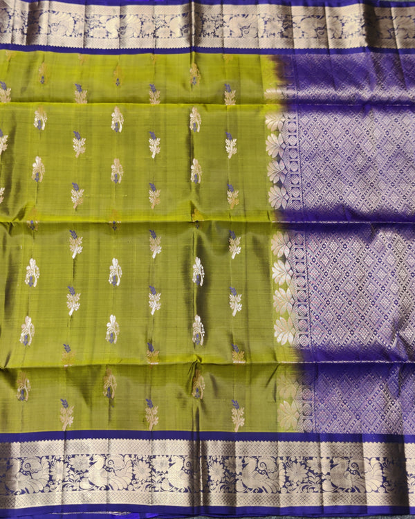 Meenakari kanchi lightweight pattu Saree - KMP21 alternate view