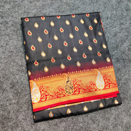Paithani Soft Silk Saree- HF202