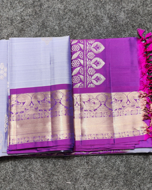 Meenakari kanchi lightweight pattu Saree - KMP23