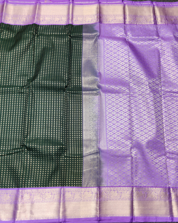 Kanchi semi vintage silk Saree -KS01 alternate view