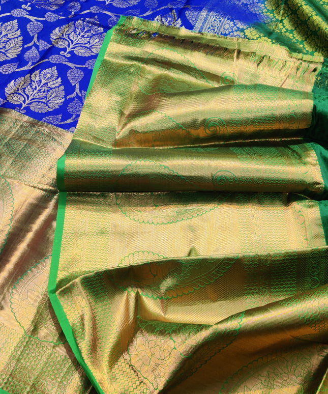 Kanchi Pattu Half Fine Brocade - SP46