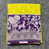 Chinon crepe silk Saree- C02