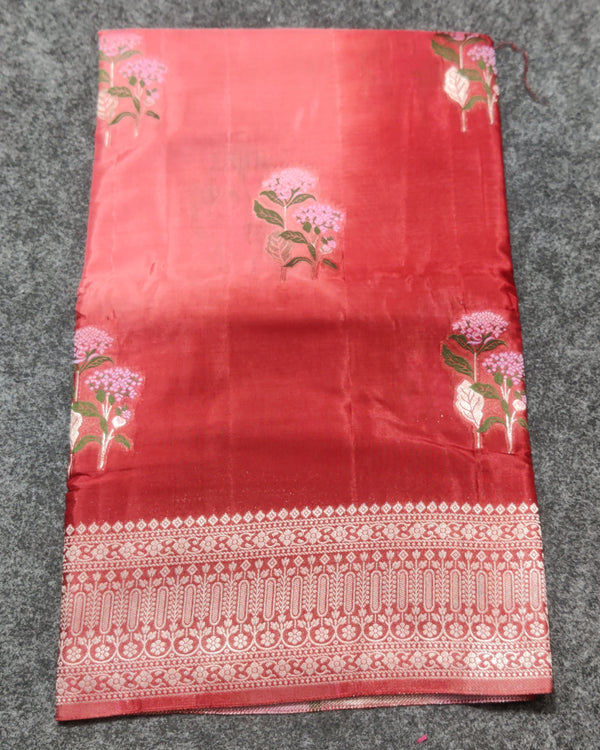 Satin Silk Saree- SA15