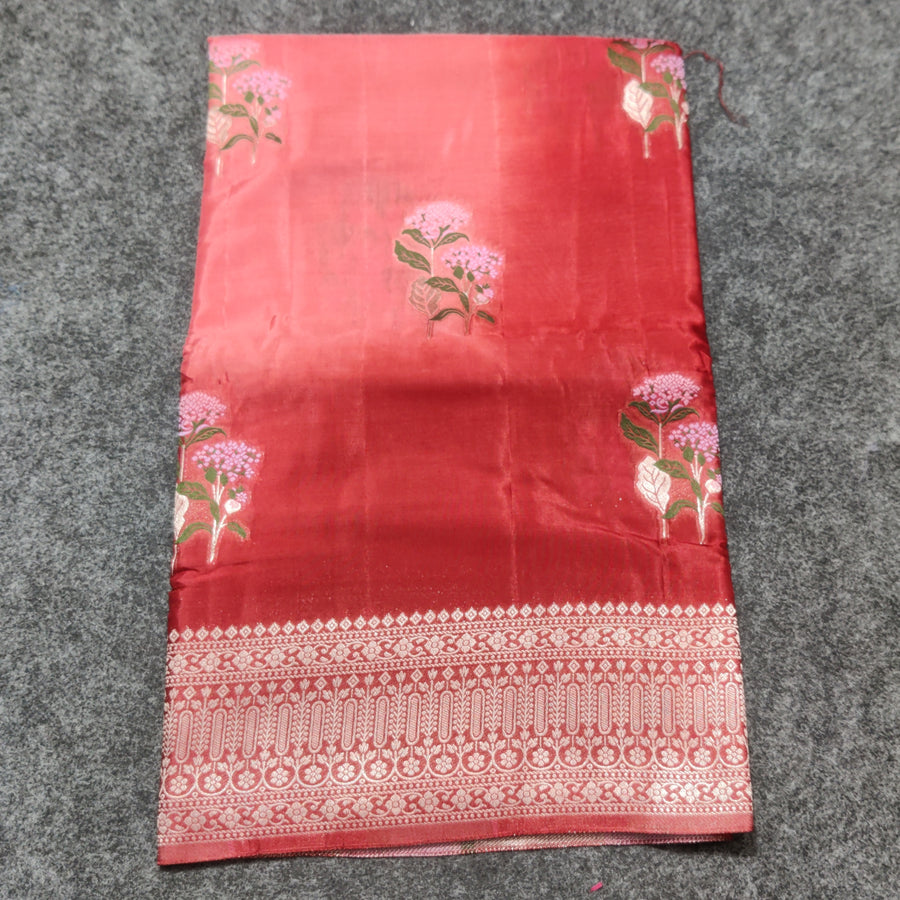 Satin Silk Saree- SA15